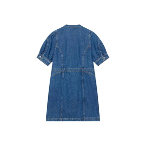 Mint Velvet Indigo Wash Denim Mini Dress